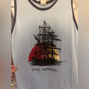 SUPER CUTE American vintage tank. Size Med. (I believe it’s a men’s size Med.